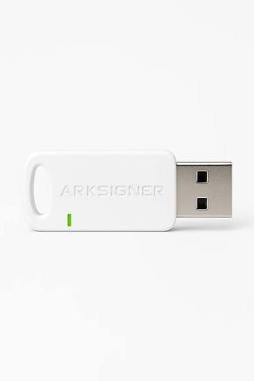 KEP Adresi kartı için beyaz ArkSigner USB token görseli